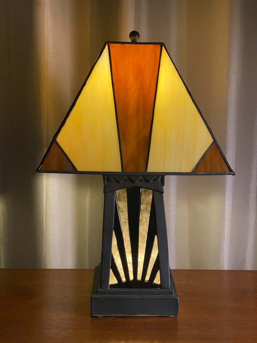 Art Deco Lamp by Jeff Grunewald